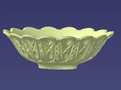 kenzo shallow large bowl for print and produce 3D print model