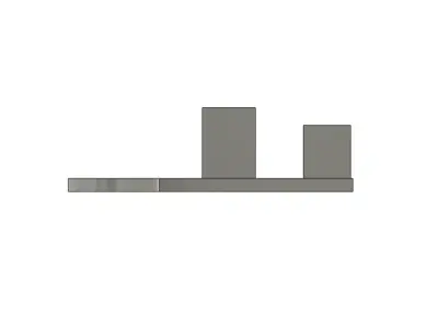 WTS Transponder Mount for 1-10 RC Car Tamiya Group C 3D print model