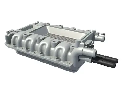 Engine Intake Manifold 3D model