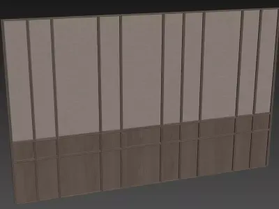 Decorative V68 Wall Panels 3D model