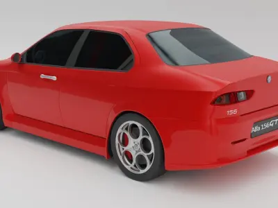 Alfa Romeo 156 GTA 3D model