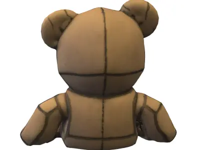 Creepy Teddy Bear 3D model