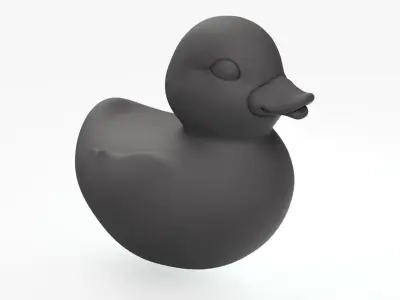  Multicolor Rubber Duckling 3D print model