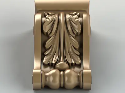 Corbel 002 3D model
