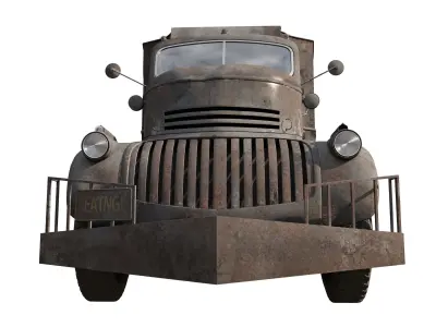 1941 chevy coe jeepers creepers 3D model
