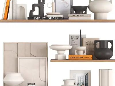 Decorative set-11 3D model