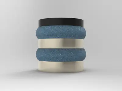 Cova Side Table Low-poly 3D model