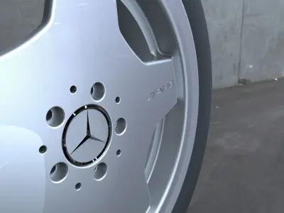 Monoblock 18 inch rim 3D model