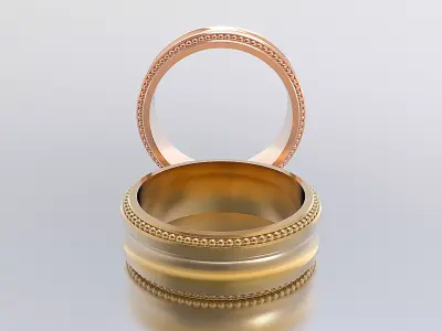 men ring 3D print model