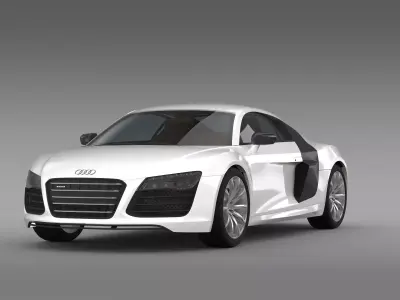 BB Audi R8 V10 Plus 2013 3D model