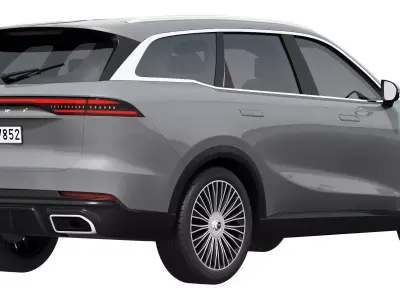 Chery Tiggo 9X 2025 3D model