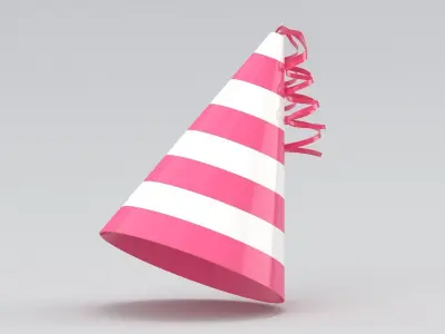 Party Hats Collection 3D model