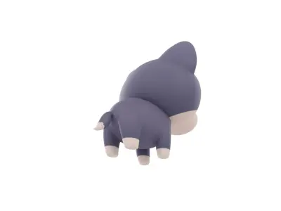Character289 Wolf 3D model