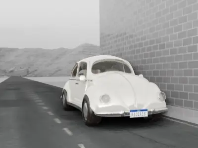Beetle - Fusca 3D model