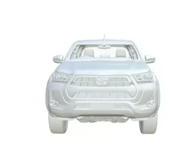Toyota Hilux 2022 3D model