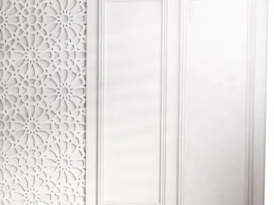 Decorative Wall panel  59 3D model