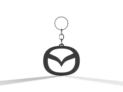 Mazda Keychain 3D print model