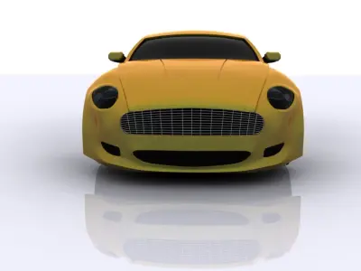 Car Model No 1 3D model