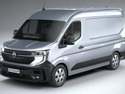 Renault Master 2025 3D model