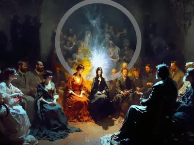 14 horror paintings 3D model