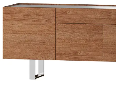 HORIZON SIDEBOARD WALNUT 3D model