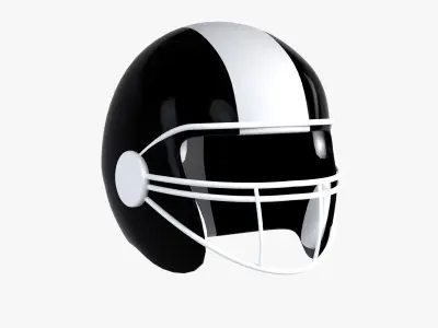 Football Helmet 3D model