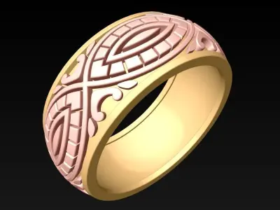 Pattern Rings - N1956 3D print model