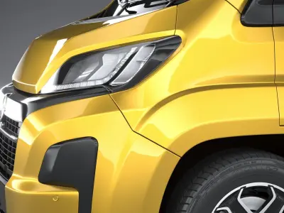 Opel Movano L1H1 2024 3D model