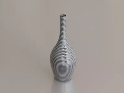 Earthenware jug 04 3D model