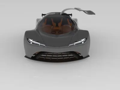 Sport car 3D model