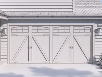 Garage Door 12 3D model