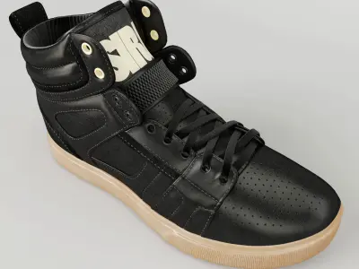 Sneakers Osiris 3D model