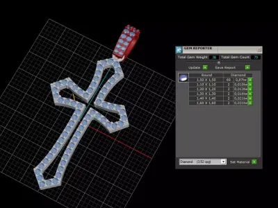 cross 3D print model 17