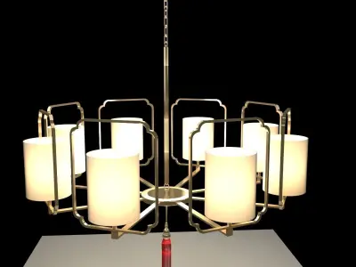 Chinese lantern 3D model shop