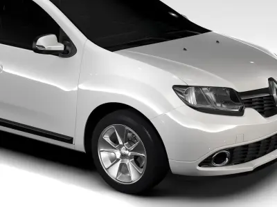 Renault Logan MCV 2016 3D model