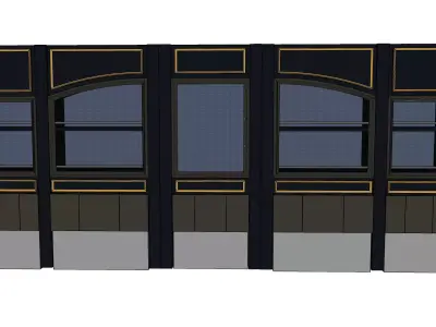 MODULAR - bar counter - 01 Free 3D model
