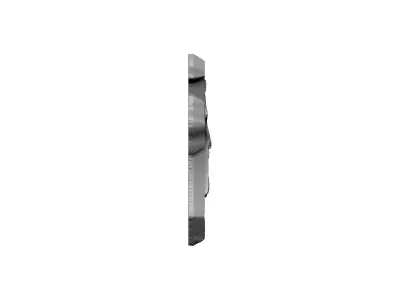 pendant decoration Jesus cross 3D print model