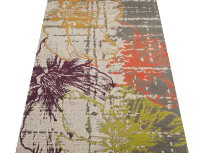 Rug Set 383 3D model