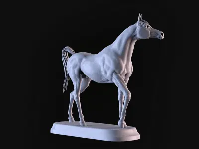 Arabian Horse 3D print model