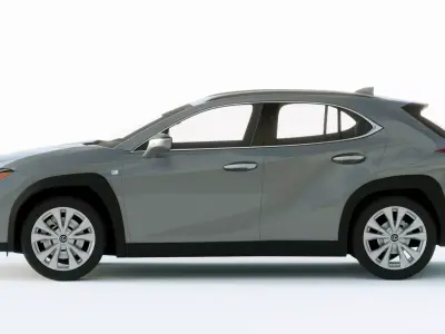 Lexus UX 2019 3D model