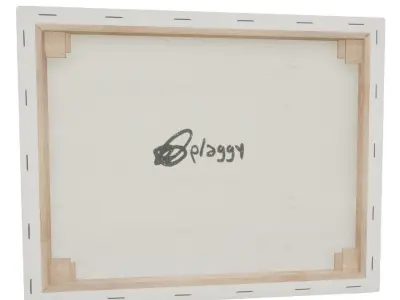 Canvas - Protest Grab Low-poly 3D model