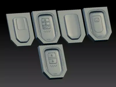 Honda City - CRV leather key cover mold 3D print model