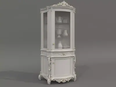 Classic European style Cabinet Collection 11 3D model