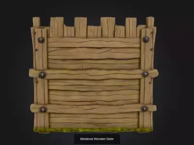 Medieval Village Essentials 3D Model Collection