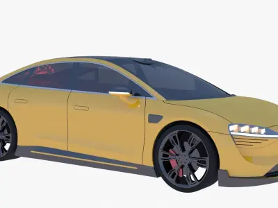 Nio ET7 and Luxeed S7 3D Model Pack