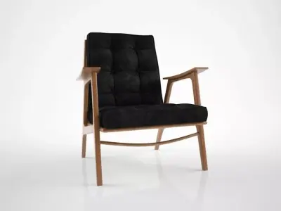 Pierre Guariche Vendome armchair 3D model
