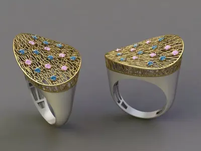 Fusion Ring 3D print model