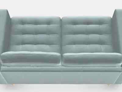 LANDSKRONA 2-seater sofa Low-poly 3D model