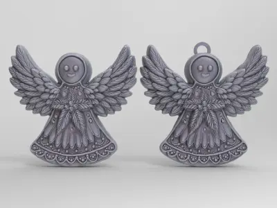 Angle cookie treedecor 2 3D print model