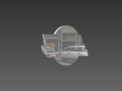 LA LAKERS badge 3D print model